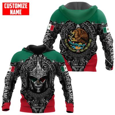Mexico Flag 3D Print Men's Hoodie Unisex Clothing Oversized Hooded For Men Spring Autumn Long Sleeve Pullover Casual Sweatshirt