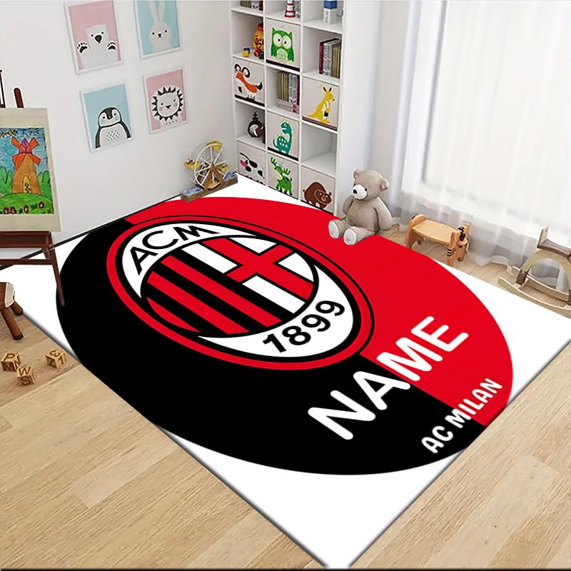 Custom Name Chelsea FC Crest Carpet Rug Customizable Soft Washable Anti-Slip Home Living Room Sofa Mats Personalized Rug. 0909218