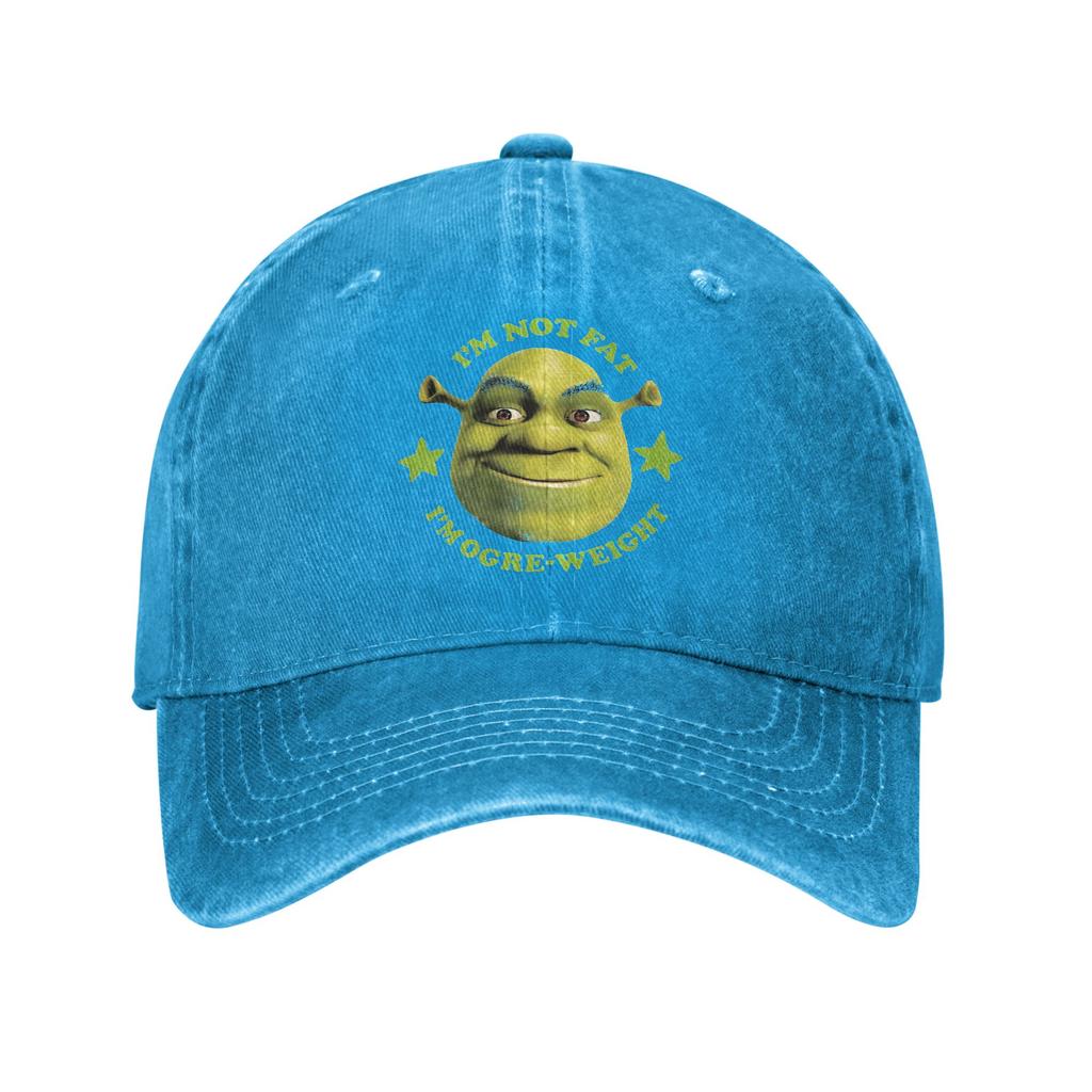 Funny Green Meme Swamped Shrekes Vintage Cartoon  Print Caps For Unisex Cotton  Trucker Hat Causal Headwear Baseball Cap
