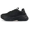 New MLB Big Ball Chunky Sneakers Unisex Low Top Black 32SHC9011-50L