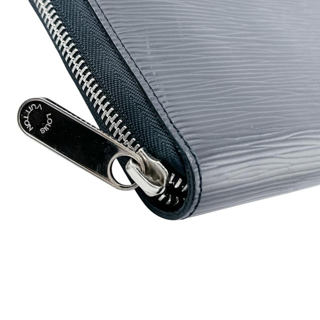 LOUIS VUITTON Epi Zippy Organizer Long Wallet purse Epi Leather Noir mens M63852 Used
