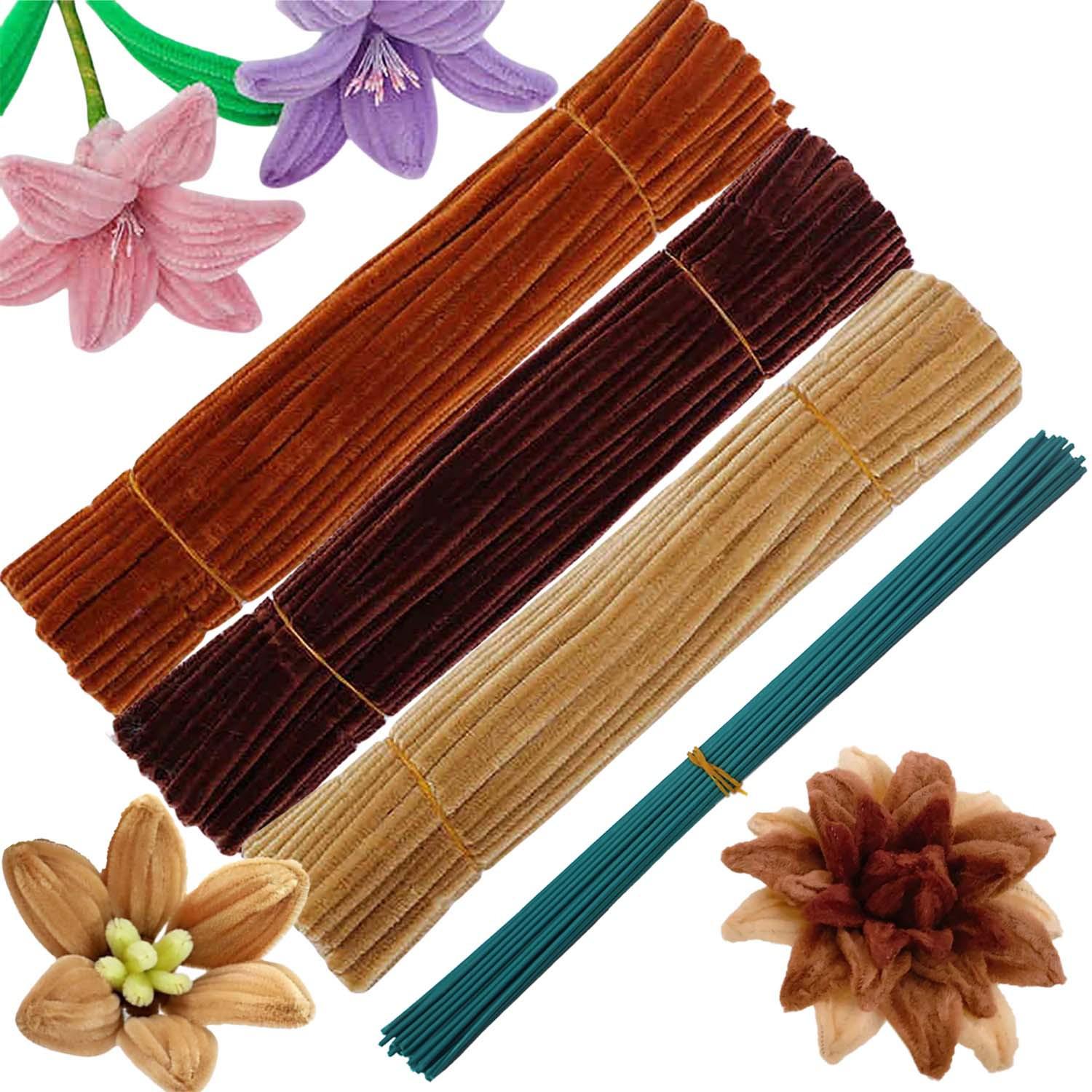 Tiger Twist DIY Plush Stick Bouquet: Creative Color Pack for Kids & Parents