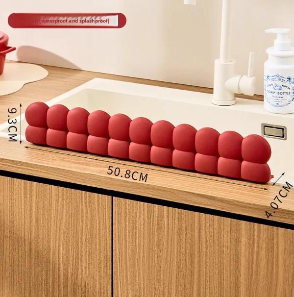 Silikonowa przegroda do zlewu ochrona przed rozpryskami chroń ubrania przed rozpryskującą się wodą przegroda ochrona przed rozpryskami do mycia naczyń kran kuchnia