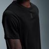 On Trail-T Atmungsaktives Fashi Schweißableitendes Kurzarm-T-Shirt Herren Tops Schwarz 1ME30070553