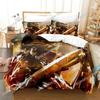 3D-Druck Spiel Metal Gear Rising Revengeance 3D Bettwäsche-Set Bettbezug Bettwäsche-Set Steppdecke Leinen Kissenbezüge Einzel Doppel Twin King Queen