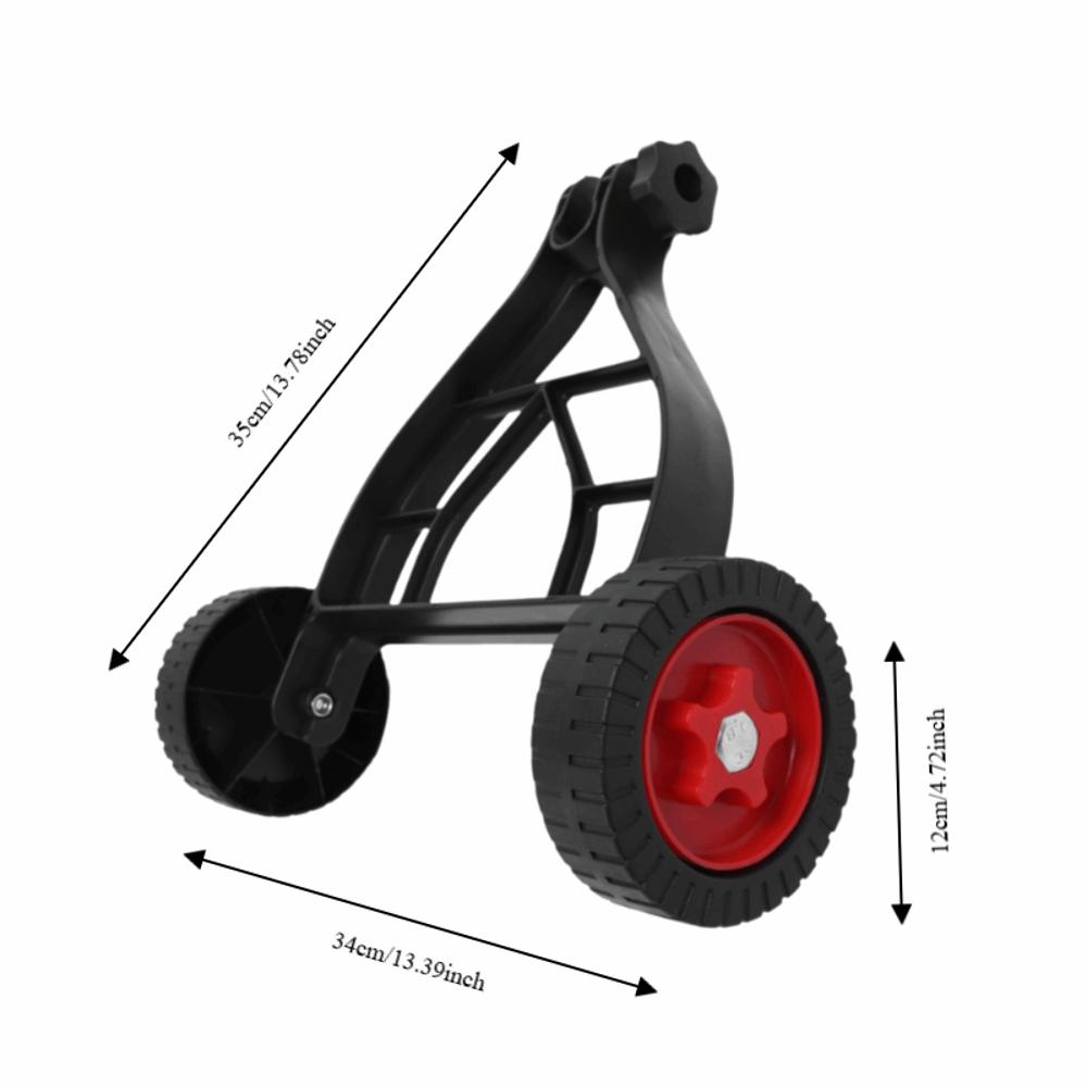 ABS Lawn Trimmer Wheel Adjustable Trimmer Auxiliary Wheel Gardening Trimming Wheel  Grass Cutter