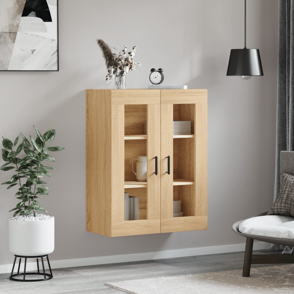 Wall Cabinet Sonoma Oak 69.5 x 34 x 90 cm