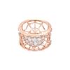 Präzise Traumfänger Ring Damenring Roségold 5511397