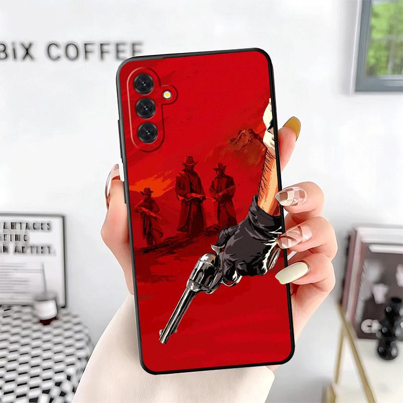 Red Dead R-Redemption Soft Phone Case for Samsung A17 A37 A57 A16 A26 A36 A56 A15 A25 A35 A55 A14 A24 A34 A54 A13 A23 A33 A53 A5