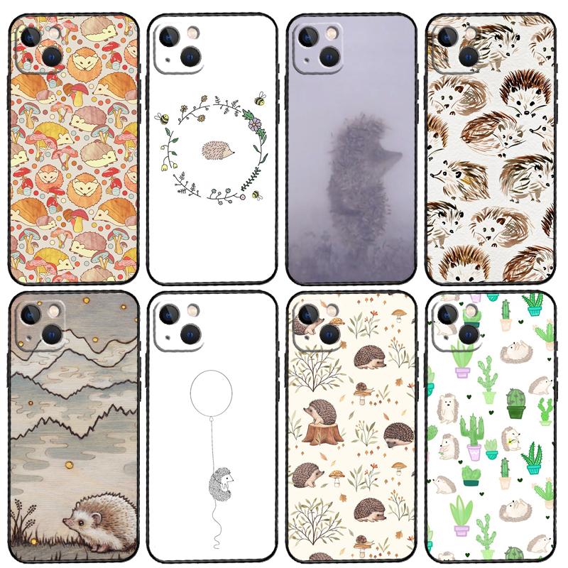 Hedgehog and Balloon Case For Samsung Galaxy A54 A34 A14 A56 A36 A16 A06 A13 A53 A12 A22 A32 A52 A35 A17 A15 A55