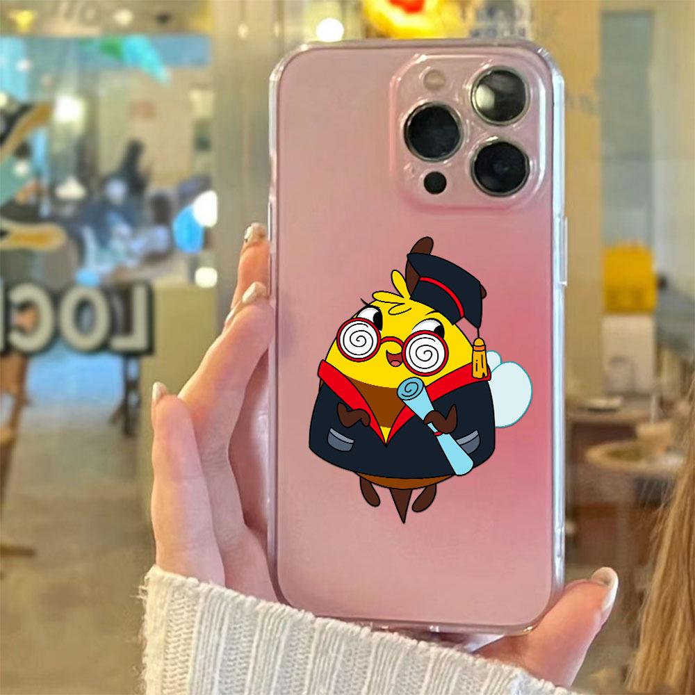 Creative Bee Cartoon Stickers Set - 8 Sheets for Phone Cases & Notebooks