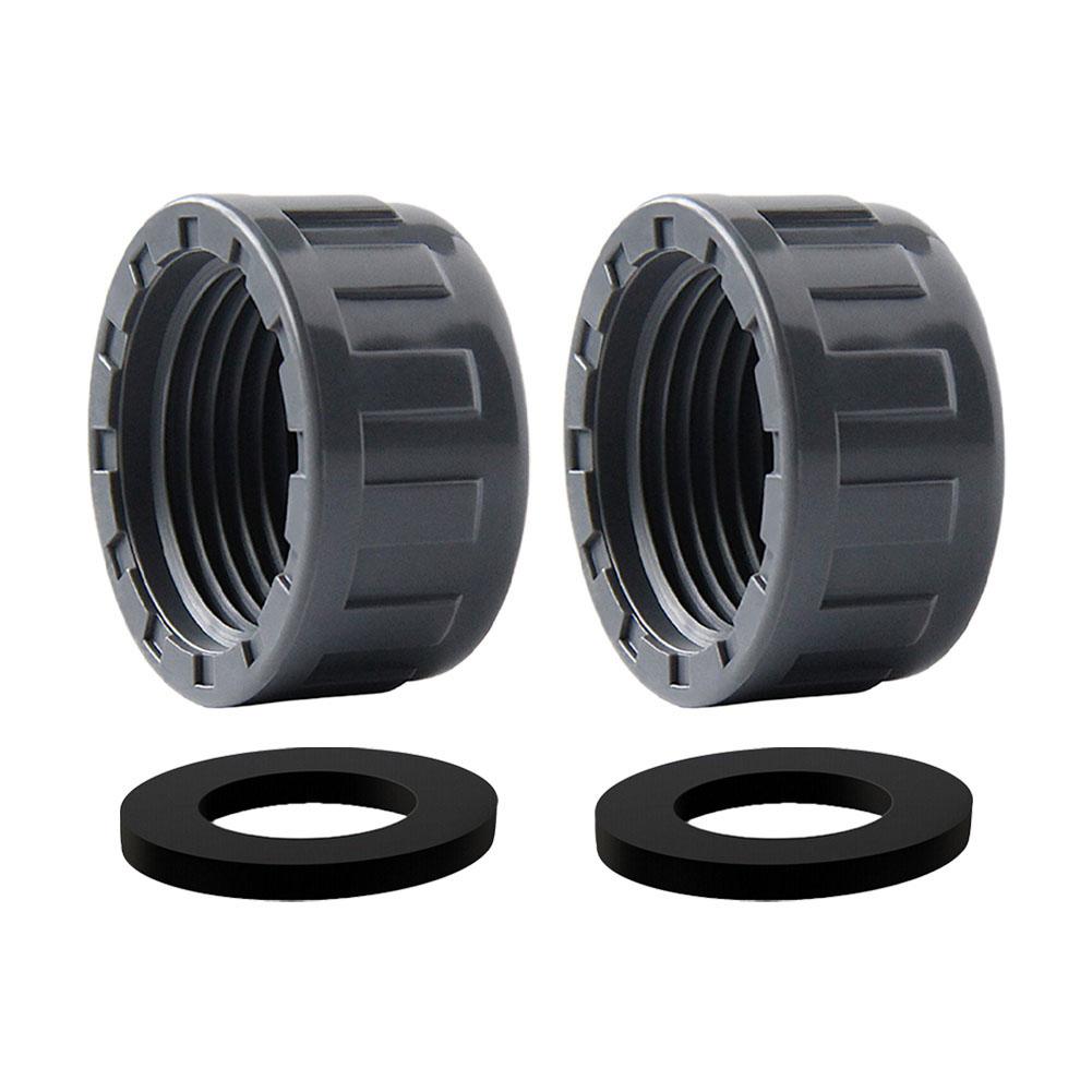 Round Female Thread Hose Connector PVC Threaded Cap Pipe