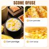 Corn Peeler Stainless Steel Corn Stripper Non-slip Corn Shucker Corn Kernel Remover for Home Kitchen