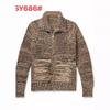 2024 Trendy Men's Knit Lapel Sweater Coat - Loose Fit for Spring and Autumn