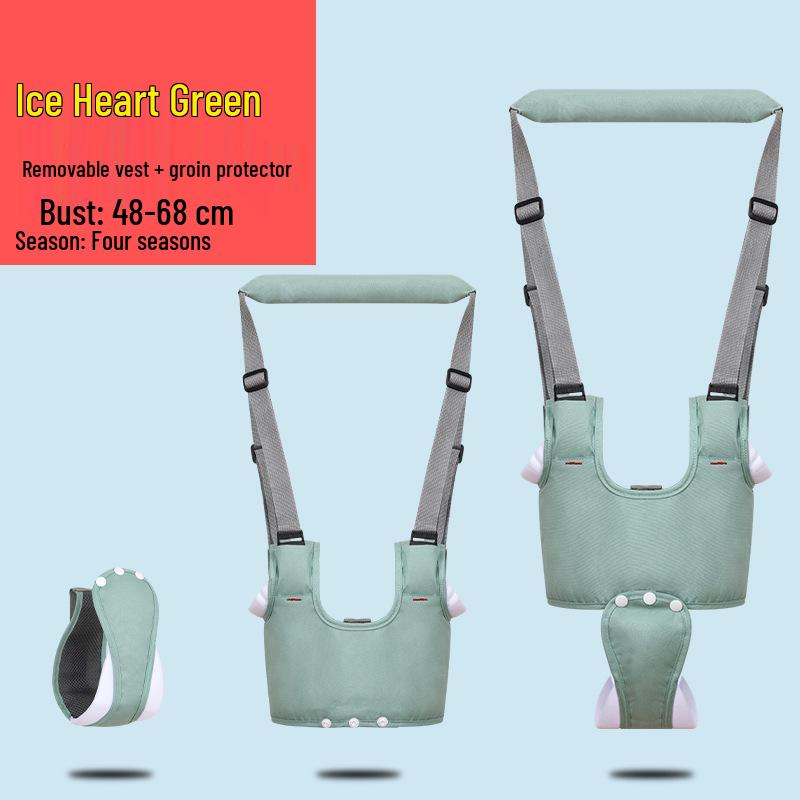 Breathable Toddler Walking Belt with Anti-Choking Leash and Anti-Fall Support