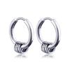 Long Hanging Crosses Leaves Pendants Hoops Woman Earrings Man Vintage Stainless Steel Hip Hop Ear Piercing Jewelry Accessories