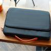 Custodia per laptop Pratica borsa per laptop in tinta unita antiurto Design interstrato Custodia per laptop per tablet Caricatore per custodia per laptop