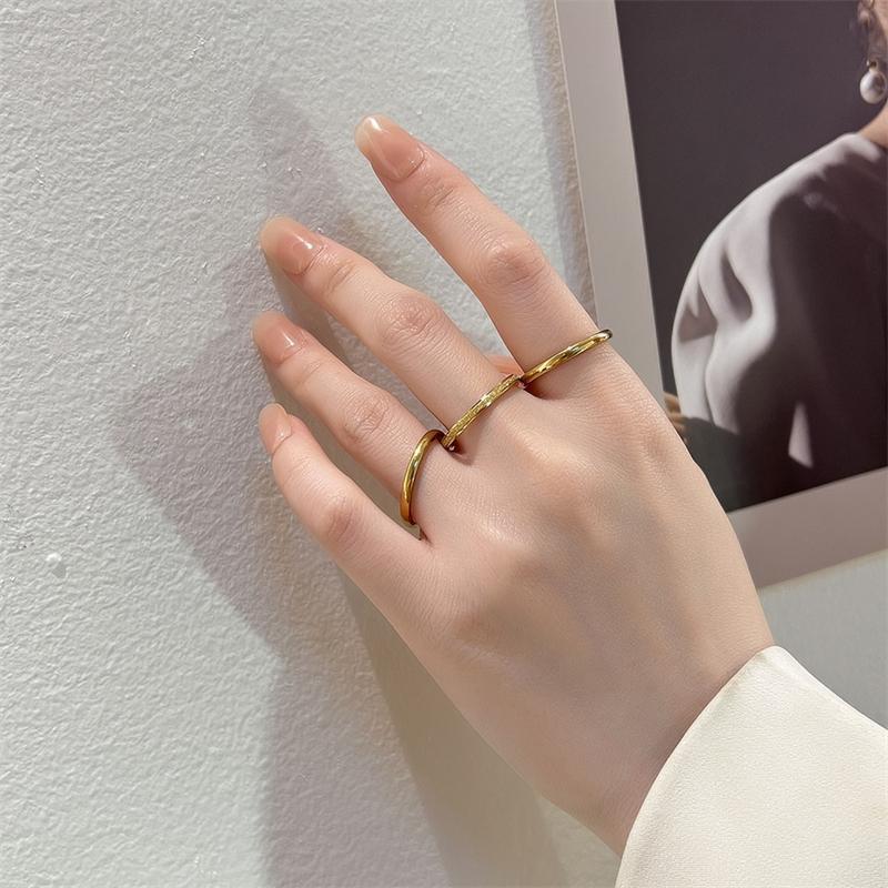 Modering für Paare aus Edelstahl in Roségold, Titanstahl Paar Zirkonring, Luxusschmuck für Damen und Herren, Hochzeitsgeschenke
