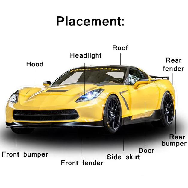 SUNICE Transparent PPF Car Paint Protection Film for Car Wrap Coating Sticker Car Protect Sticker 30cmx1m/2m/3m/4m/5m