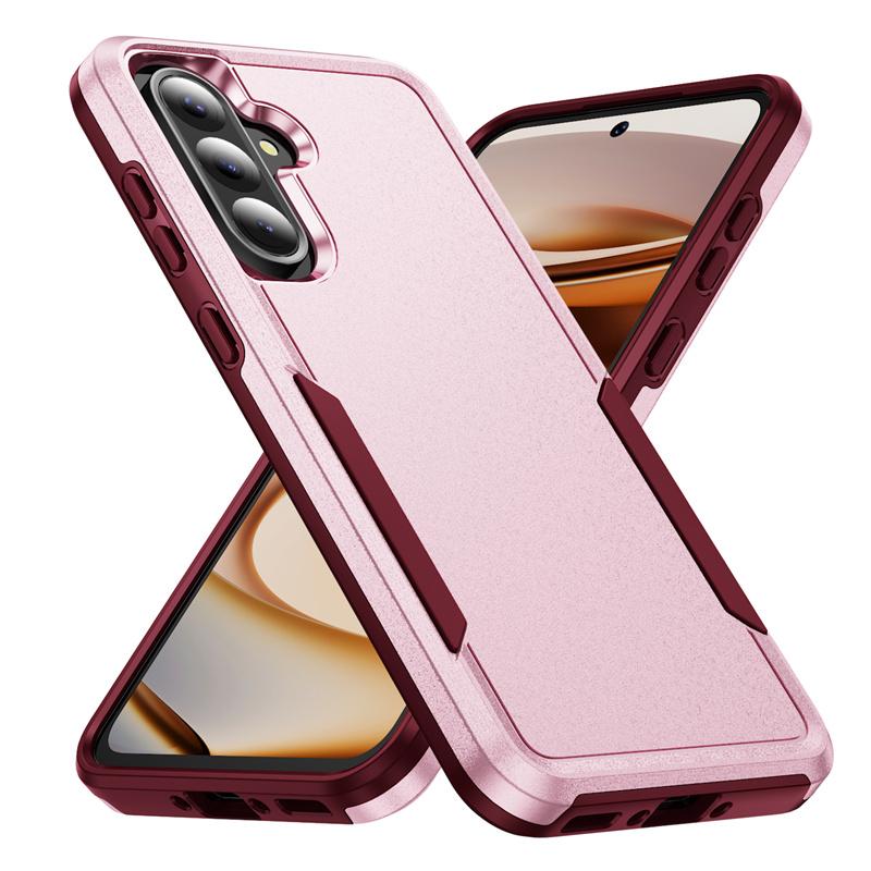 Armor Case for Samsung Galaxy S26 Ultra S26 Plus S26 S24 FE S22 S23 Plus S21 S25 Ultra Edge Hard PC+TPU Protector Back Cover