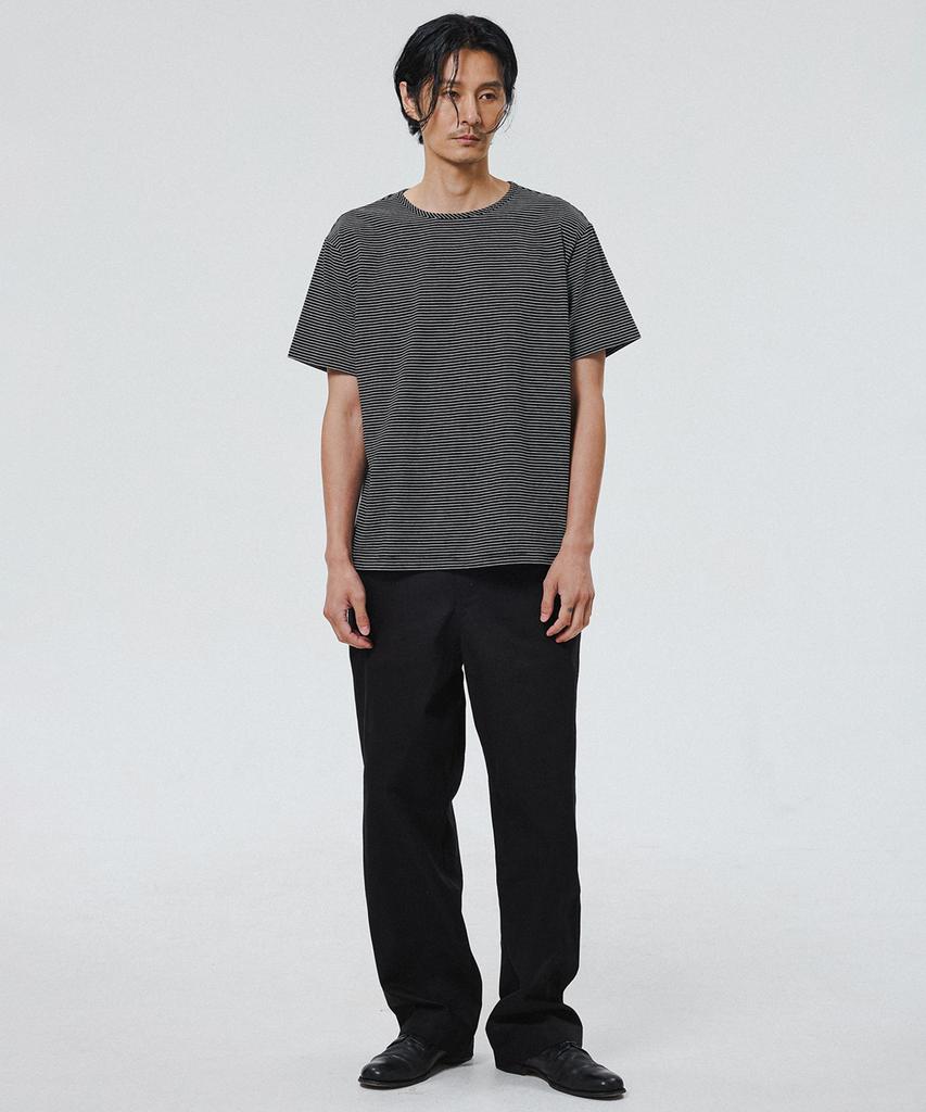SHIRTER Soft Stripe T-Shirt (Black White)