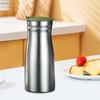 1.0L Stainless Steel Vacuum Thermal Coffee Carafe Modern Tea Kettle Cold Beverage Pitcher for Camping Office Parties Hotel Cafes