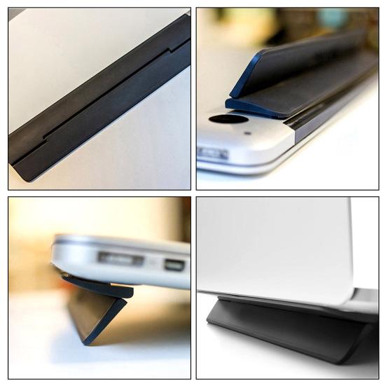 Folding Adhesive Universal Holder Riser Stand PC Laptop Bracket for MacBook