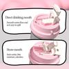 650ml Water Bottle Leak-proof Coffee Cup Cute Plastic Cups  Student