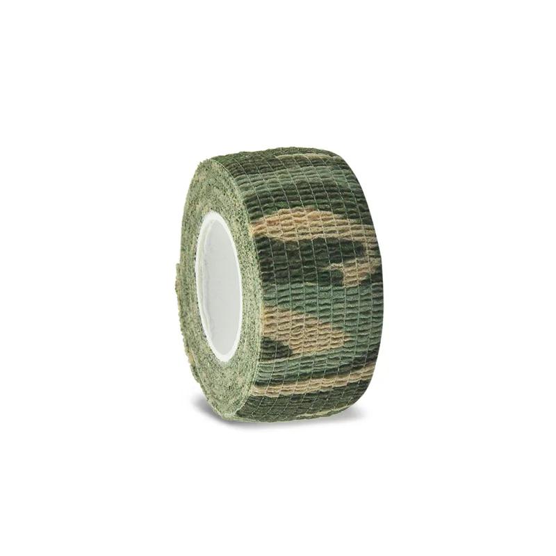 1/12pcs Forest Camouflage Elastic Wrap With Hunting Camouflage Elastic Plastic Sports Knee Pads And Finger Sports Bandages
