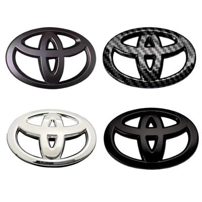3D ABS Car Front Grille Trunk Logo For Toyota RAV4 Camry Corolla Levin Yaris Reiz Vios Highlander CHR AYGO HRV Prius Accessory