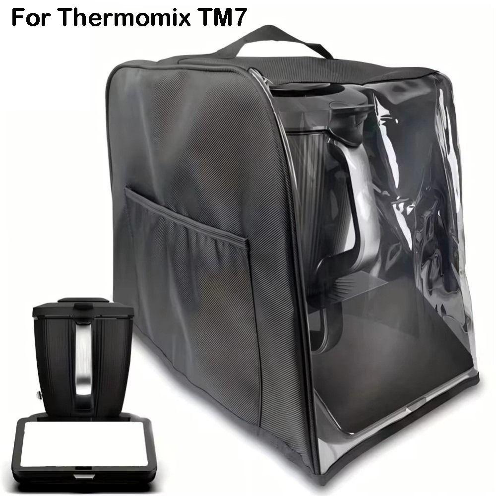 Foldable Kitchen Dust Cover Transparent Dustproof Foldable Cover Kitchen Use Durable Appliance Protector for Thermomix TM7