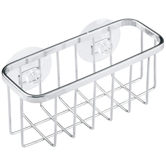 Quick Drainage Sponge Storage Basket Polished Stainless Steel Anti-deformed Sink Suction Holder Kitchen Accessories