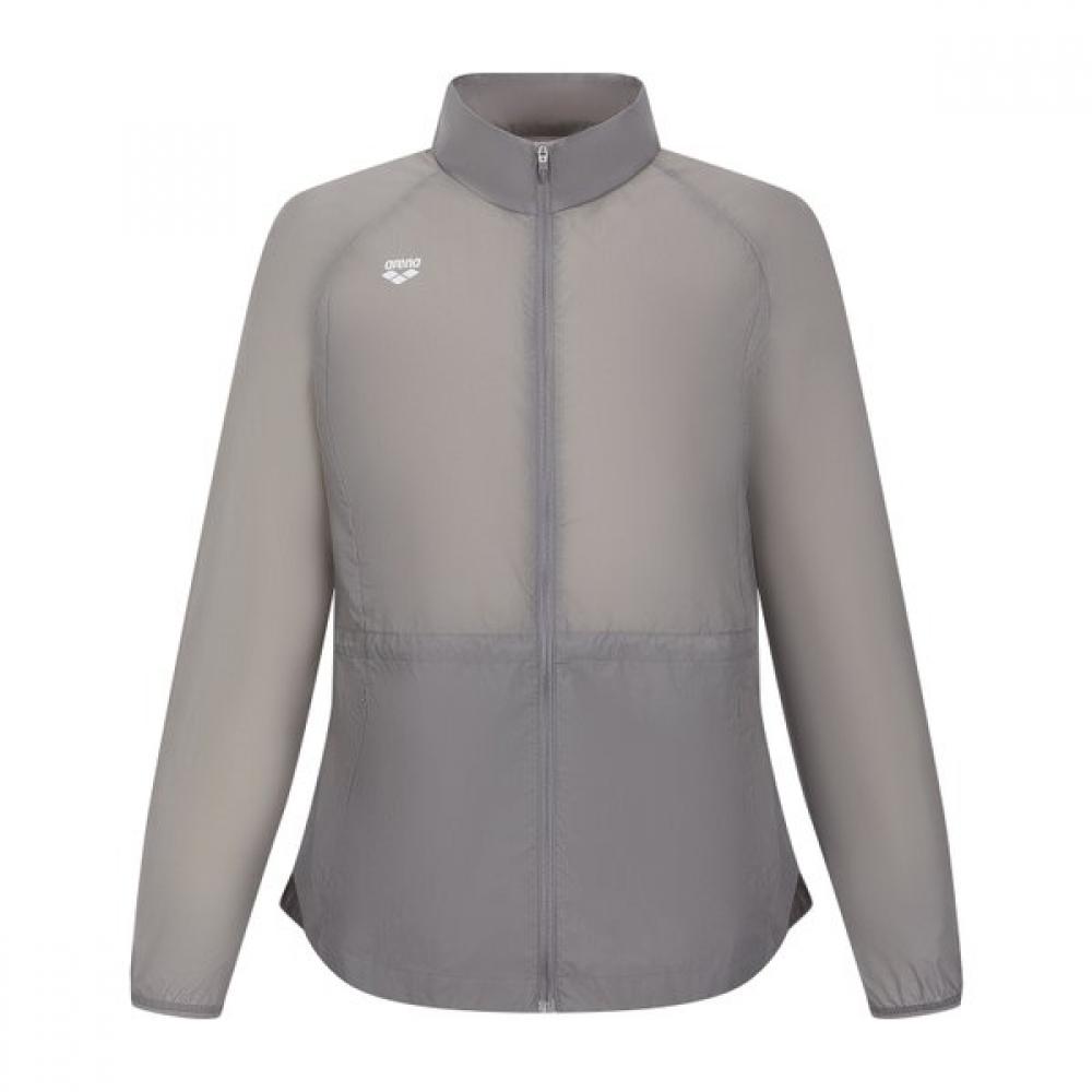 Arena Women Woven Jacket Cover Up Gry A6ml1jk02