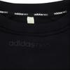 Adidas Neo Solid Color Sports Casual Long Sleeve Hoodie Women hoodies Black CD4083
