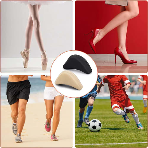 JUTOSU Toe Cushion, Easy Toe Cushion, Toe Protection, Shoe Care, Sponge, Memory Foam, Toe Gap Filler, Adjustable Size, Prevents Slippage, Shock Absorb