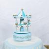 Christmas Carousel Cake Decoration Music Box - Perfect Gift for Girls & Creative Baking Ornament