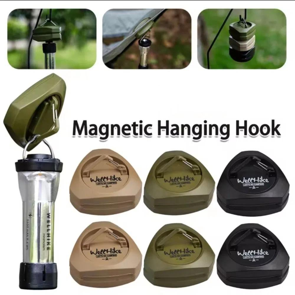 

Triangular Canopy Hanging Buckle Expandable Outdoor Magnet Hanger Tent Magnetic Hook Outdoor Tools зелений