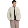 Li Ning Kung Fu Series Zipper Solid Color Loose Stand Collar Casual Cotton Jacket Men Jacket AJMV179-3