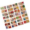 28 Pieces Wood Animal Puzzle Blocks Early Learning Wood Building Blocks Set  Kids