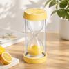 Colorful Fruit Sand Clock Portable Sand Hourglass Timer Novelty 3 Minutes Hourglass  Child