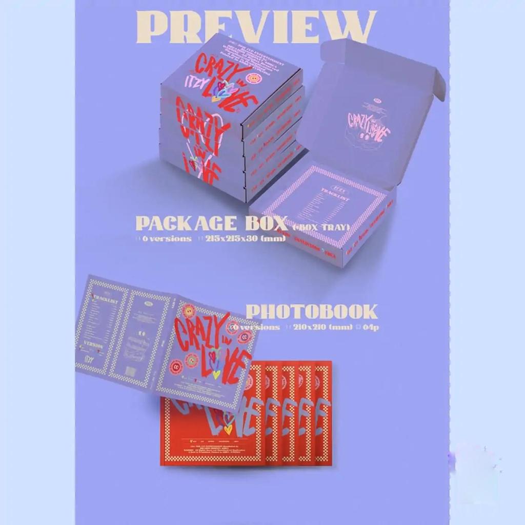 Album ITZY - [CRAZY IN LOVE] 1st