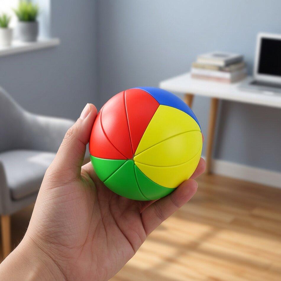 3D Yj Yeet Ball Magic Cube Smooth Speed Cube Educational Learning Toy For Children Adult Anti Stress Puzzle Cubo Magico