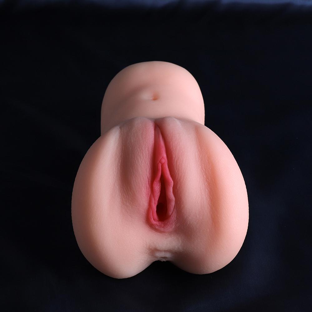 2 In 1 Male Masturbator Adult Sex Toys, 3D Textured with Sexy Realistic Vagina Tight Anus, Mens Stroker Sex Doll for Man Masturbation 900g