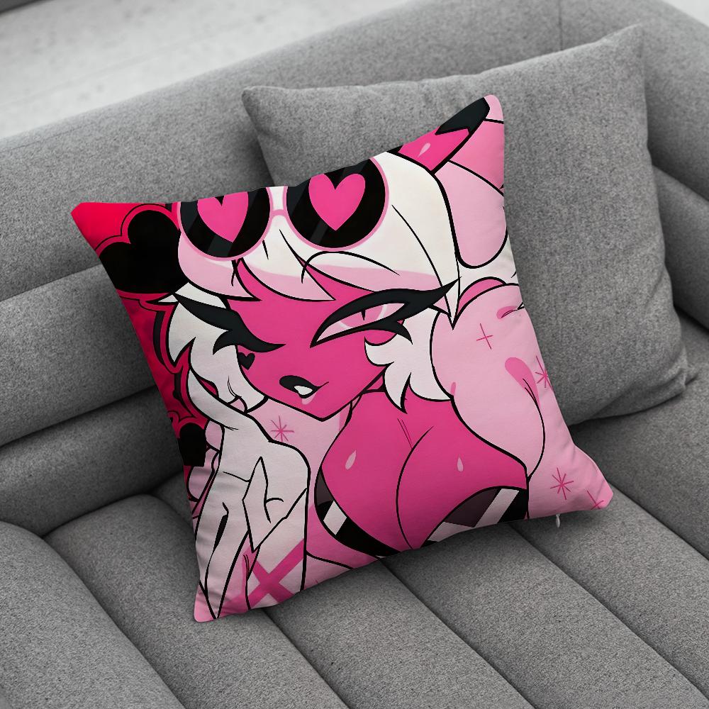 HHelluvaSS Anime BBoss Pillow Case Soft Cushion Cases for Farmhouse Sofa Decor Home Decorations and Protector