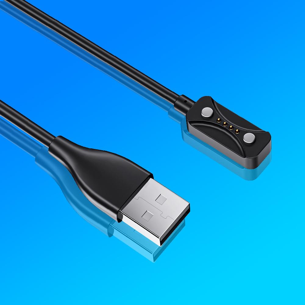 1 Stück USB Magnetisches Ladekabel 1m Ladeleitungskabel Netzteiladapter für Polar Pacer/Pacer Pro/Ignite 3/Vantage V3 Uhr