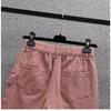 DIMANAF Plus Size 2025 Women Shorts Pants Summer Loose Jeans Short Basic Harem High Waist Pants Elastic Waist