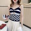 Chest Bow Halter Vest Women's Summer New Hollow Sexy Spice Girl Style Short Top