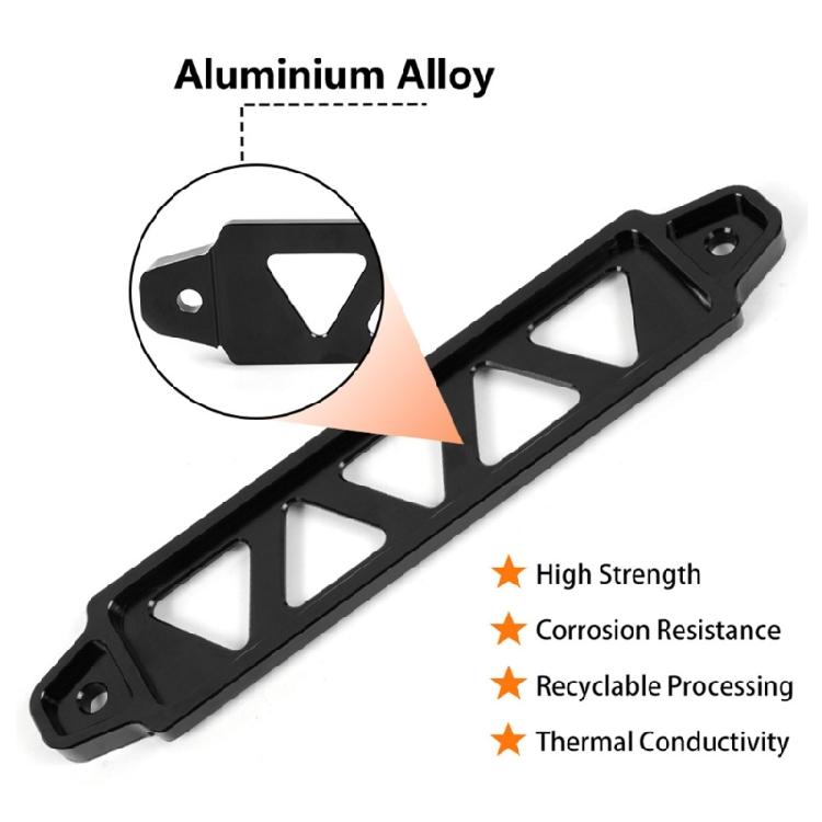 220mm Battery Auto Battery Tie Down Mount Holder Bracket Brace Bar Universal