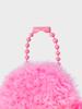 LINE FRIENDS Minini Hamni Flower Plush Doll Keychain