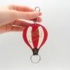 Cat Dayan Dayan Genuine Leather Balloon Keychain Red [Wachifield]